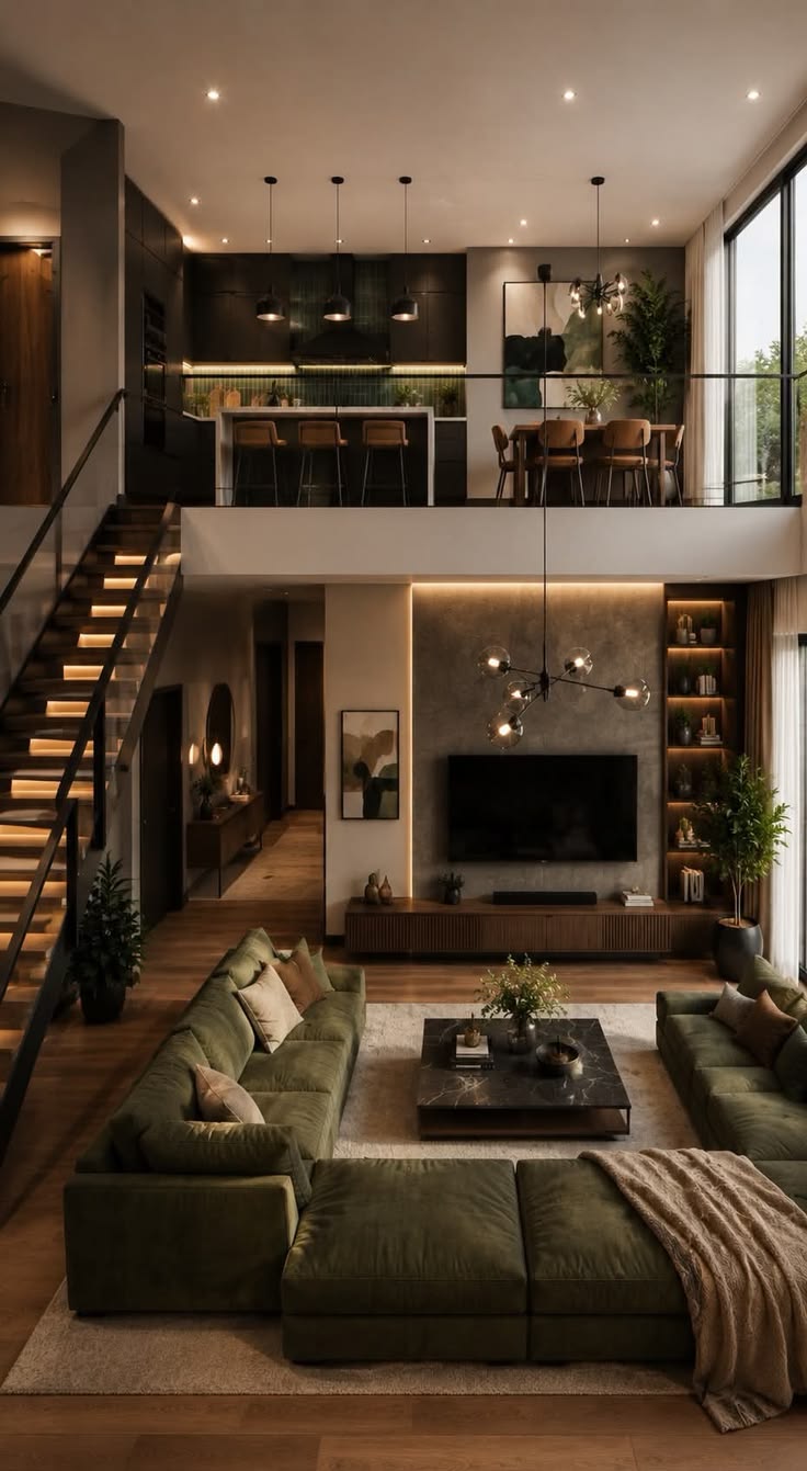 Loft - Living & Lounge Area