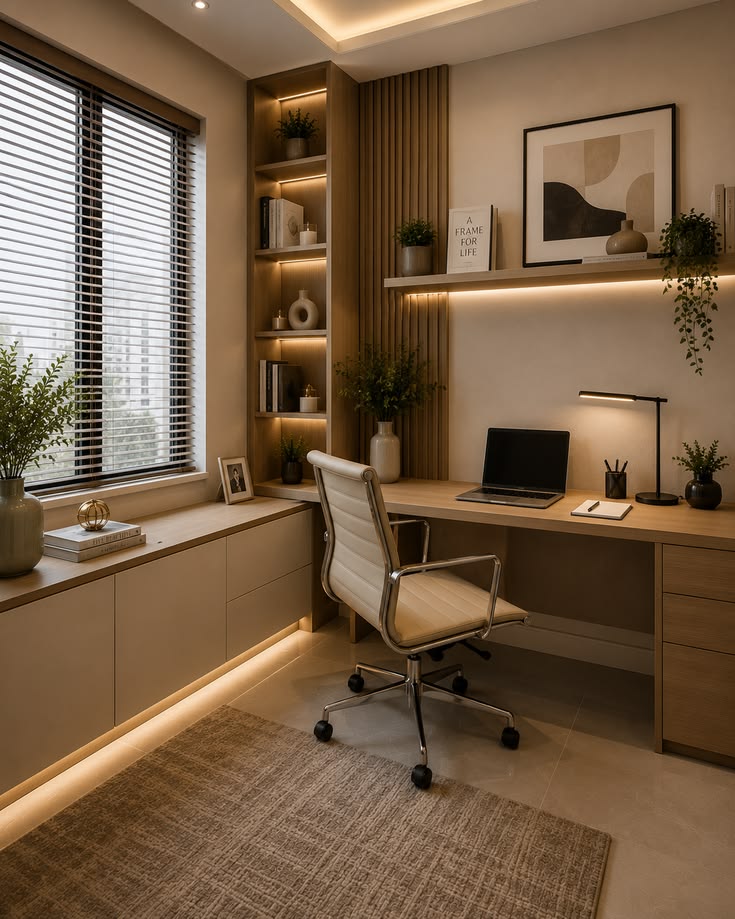 Minimalism - Study Room