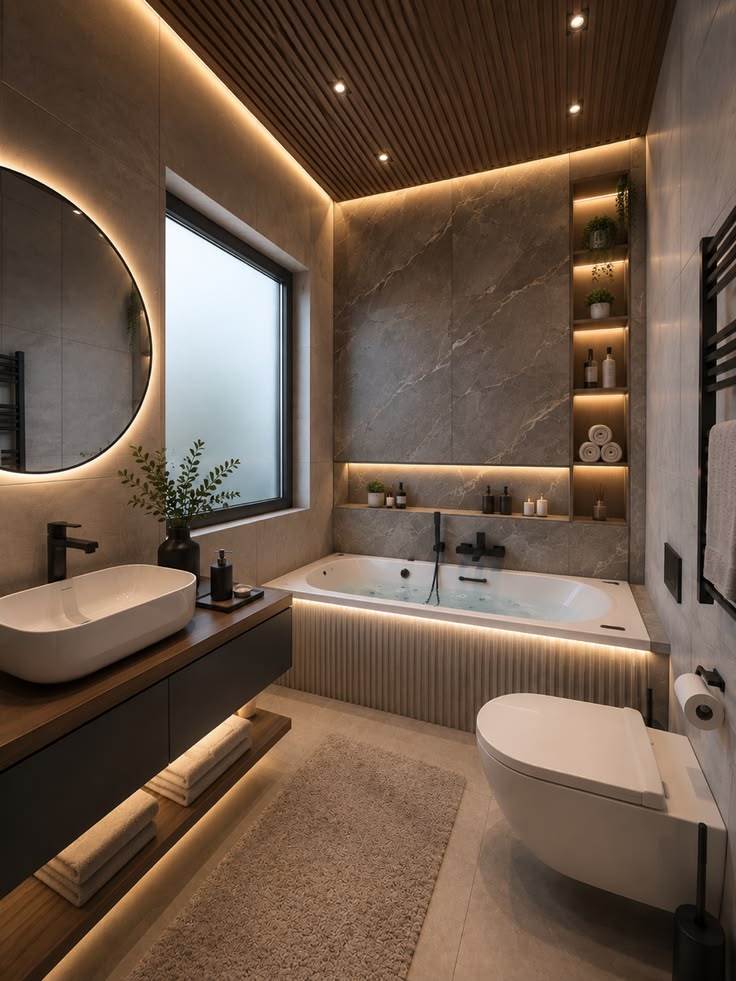 Modern - Bathroom