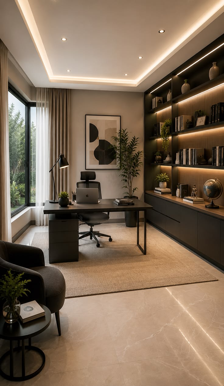 Modern - Study Room