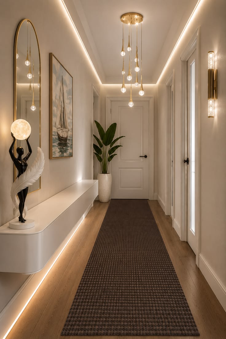 Modern - Entrance & Corridor