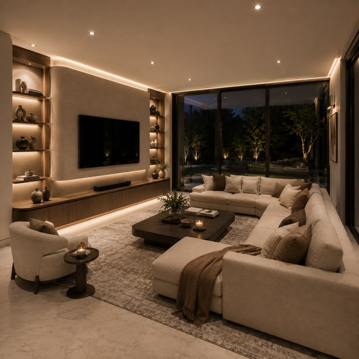 Modern - Living & Lounge Area