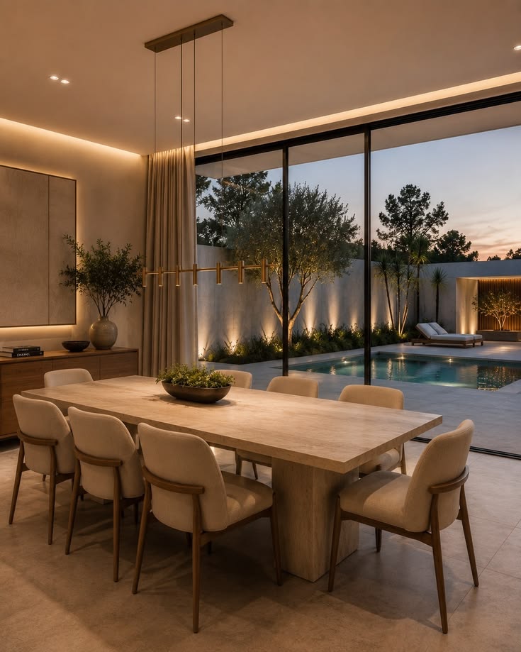 Modern - Dining Area